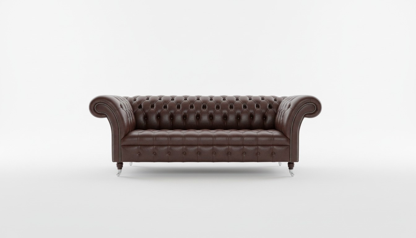 Polster Sofa Design Luxus Couch Klassische Sofas3 Sitzer Chesterfield