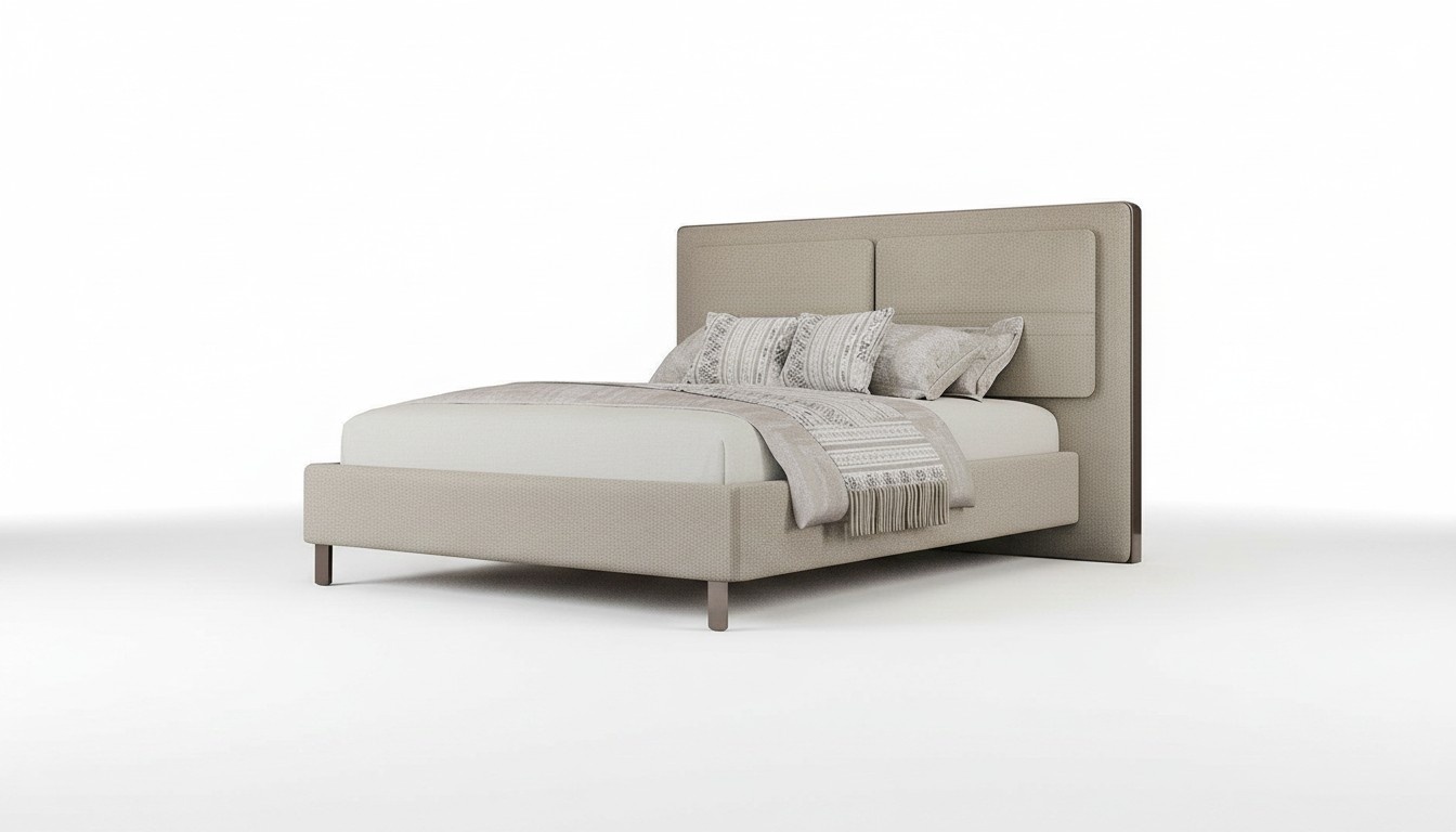 Polsterbett 180 x 200 cm Doppelbett Schlafzimmer Luxus Holzmöbel neu