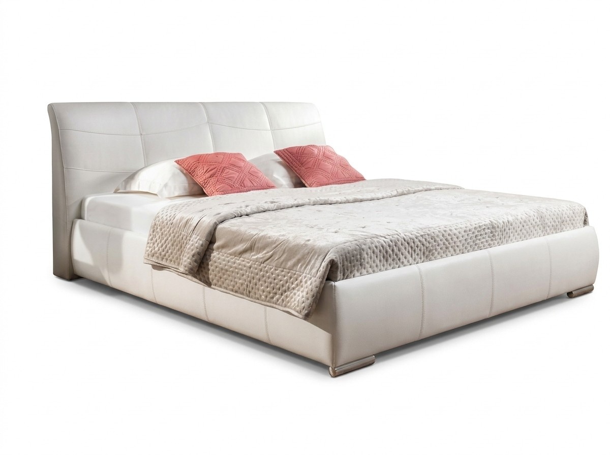 Polsterbett Betten Bett Polster Leder Textil Designer Hotel Doppel Luxus Design