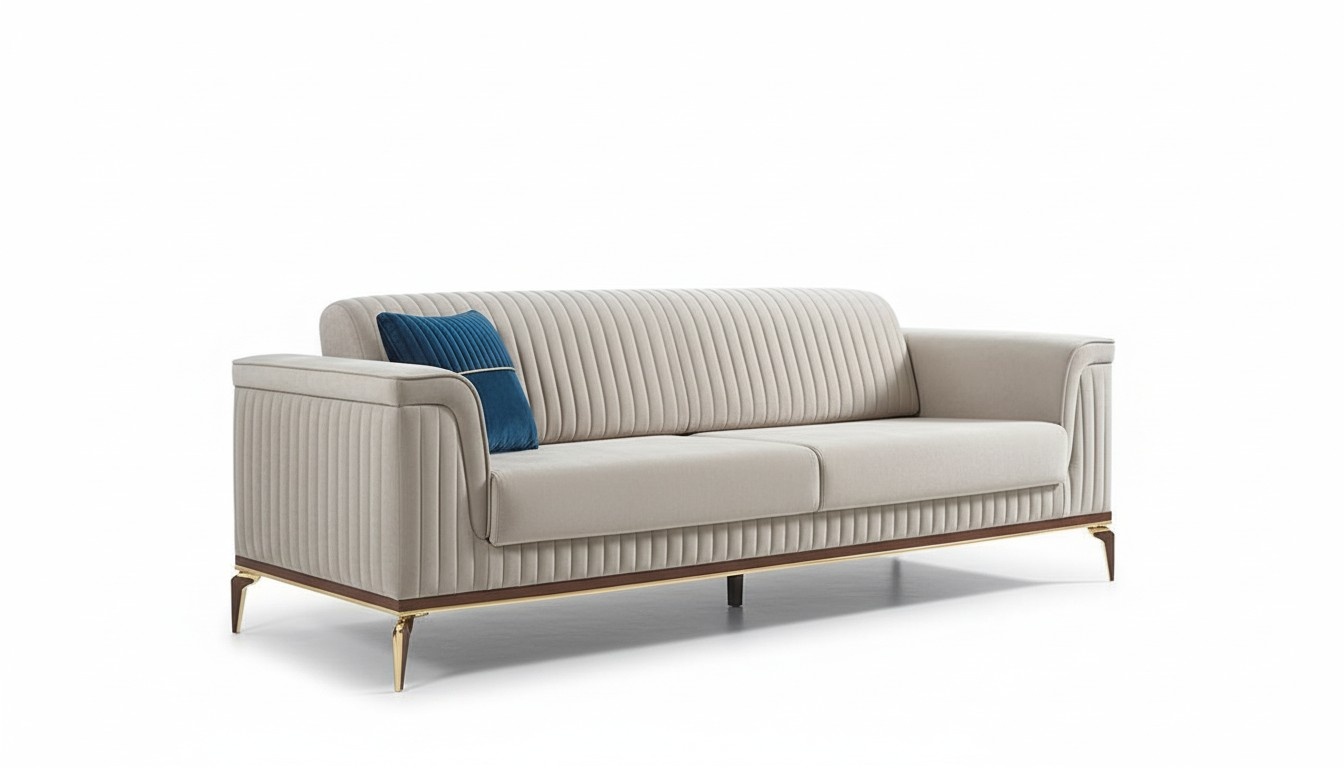 Polstercouch Sofa Dreisitzer Couch Sitzmöbel Polster Möbel Polstermöbel