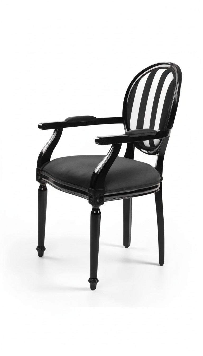 Polsterstuhl Moderne Design Textil Lehnstuhl Armlehne Esszimmer Luxus Möbel