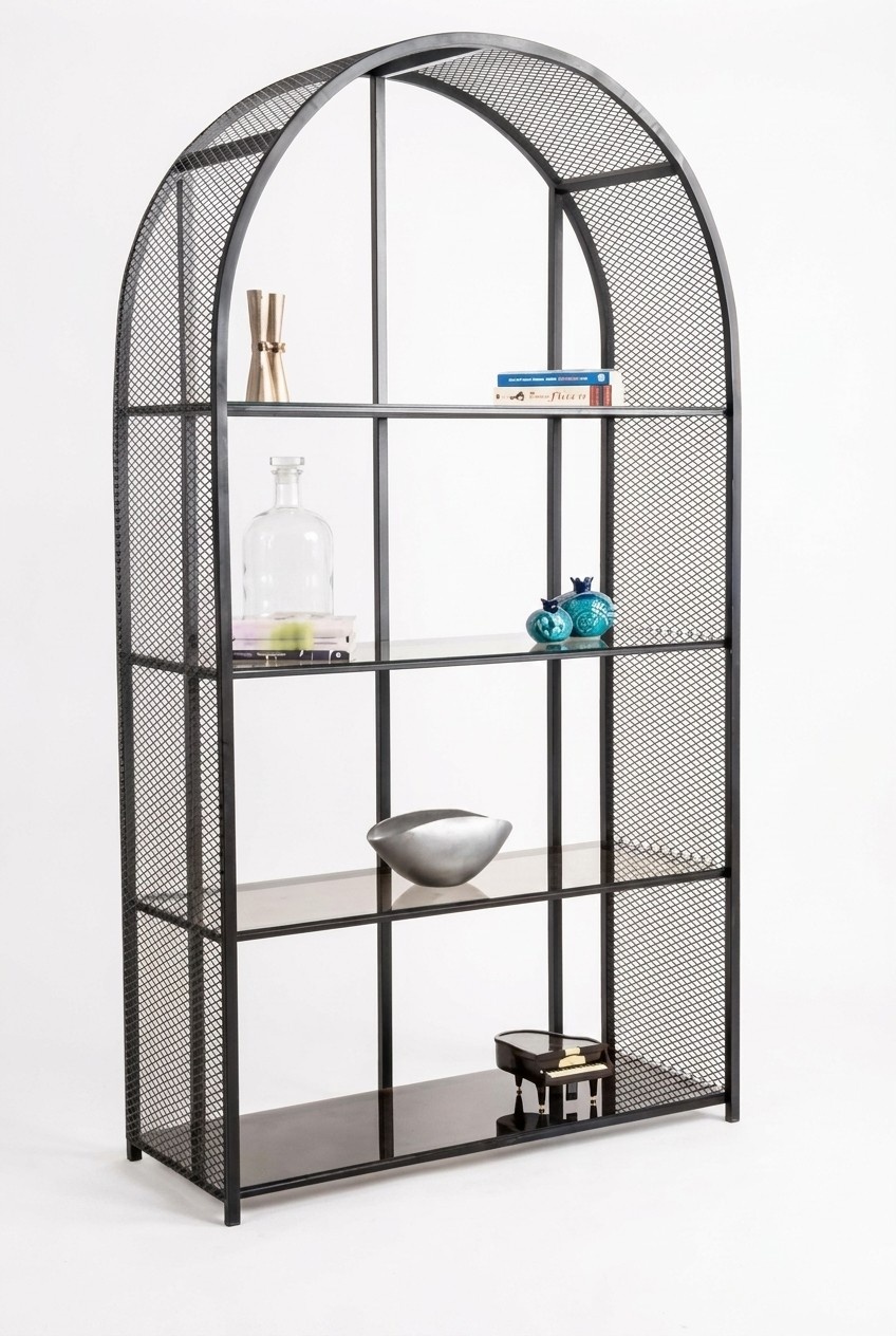 Praktisches Trennregal Regal Arche Form Bogen Bücherschrank