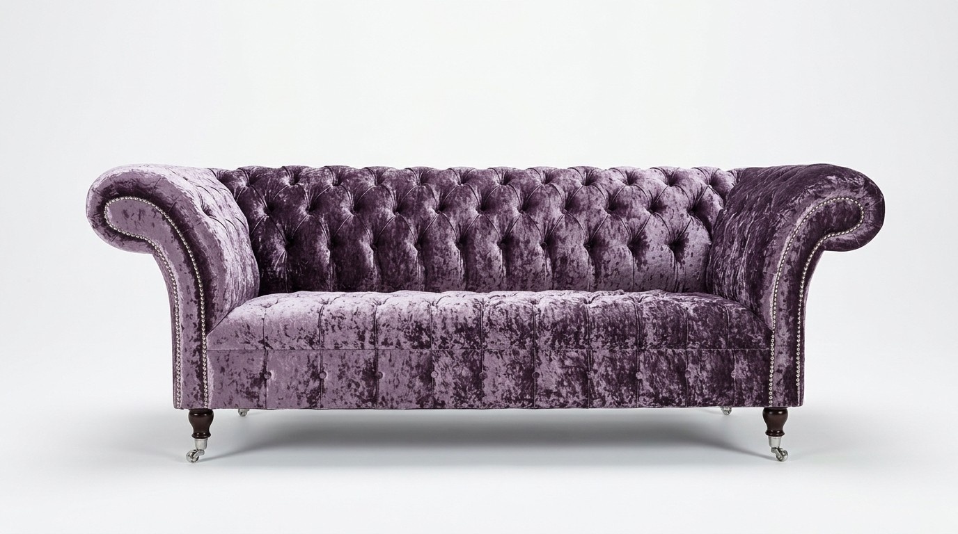 Chesterfield 3 Sitzer XXL Polster Sitz Couch Sofa Garnitur Big Couchen 2016-40-