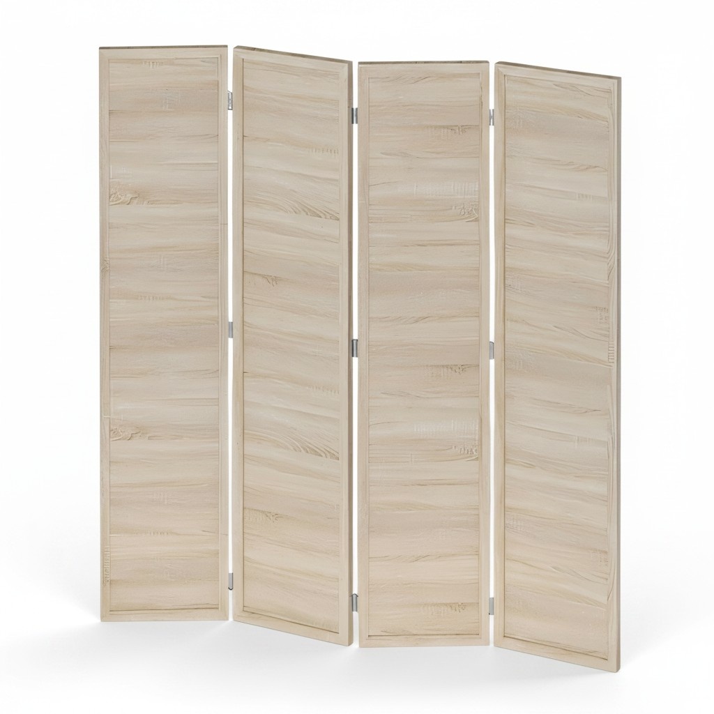 Raumteiler aus MDF in Beige modern elegant
