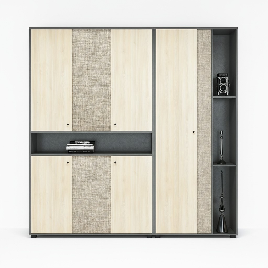 Regal Holz Möbel Einrichtung Ablage Büromöbel Schränke & Regale Aktenschränke