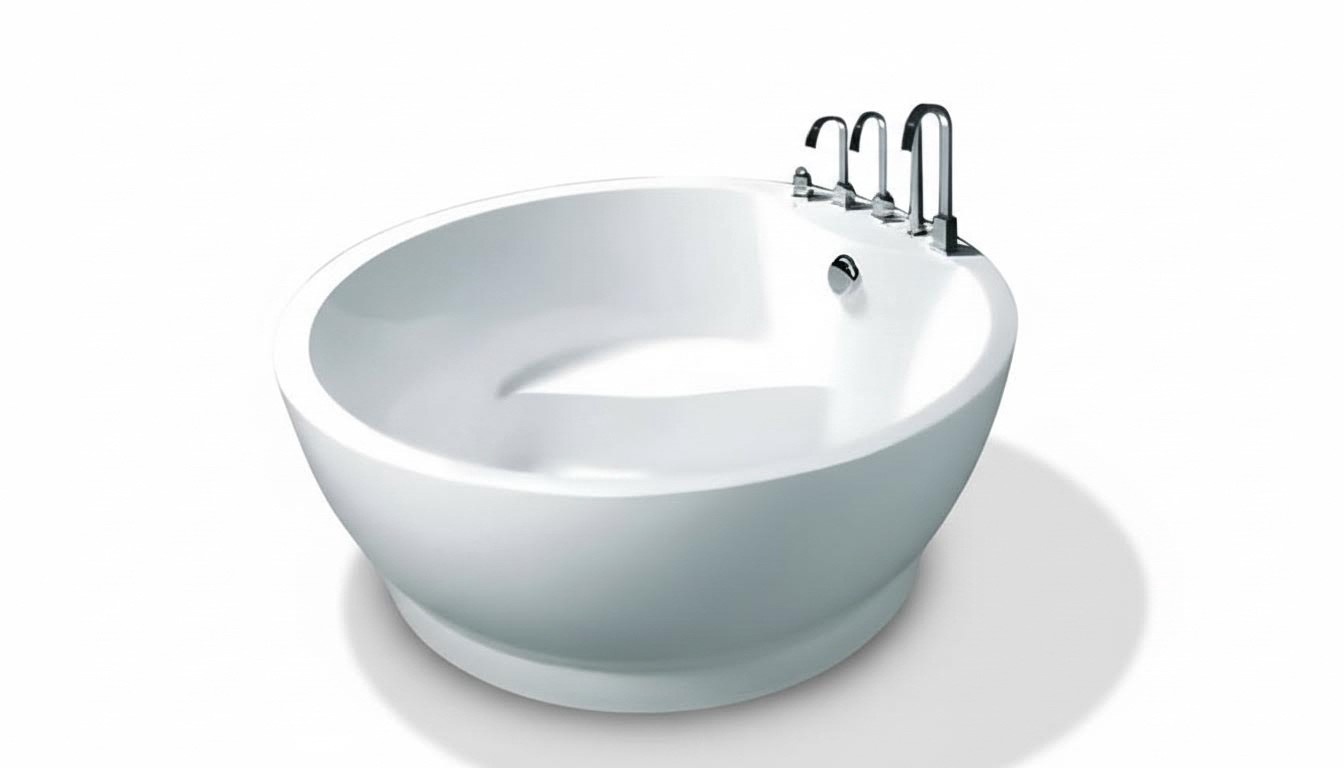 Relaxwanne Komfortwanne Designwanne Badewanne Acrylwanne Wanne Bad 150x150 cm
