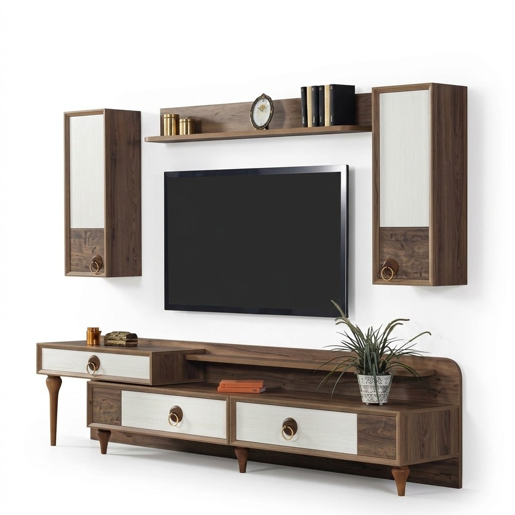RTV lowboard Wohnzimmer Möbel Sideboard Wandregal tv Regal Schrank