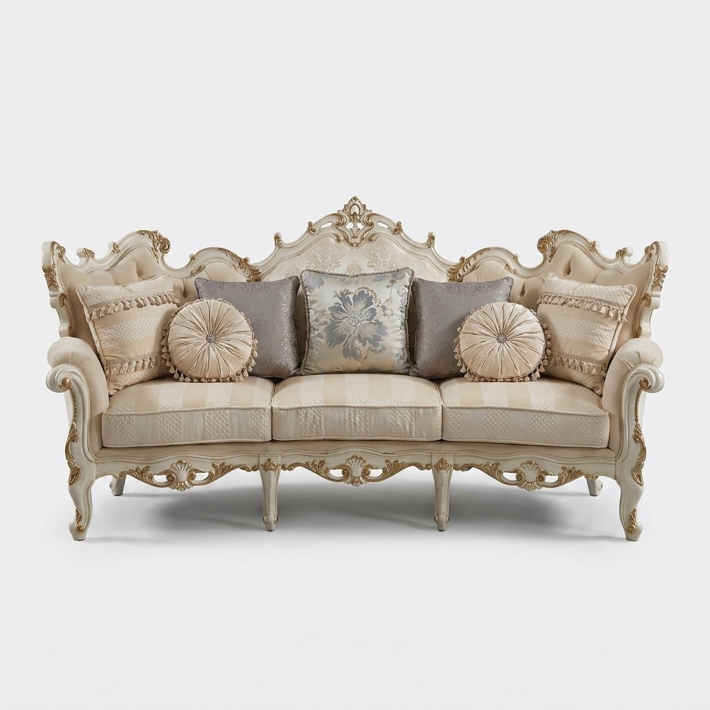 Rund Couch Wohnlandschaft Runde Sofa Polster Eck Garnitur Big Sofas Couchen Neu