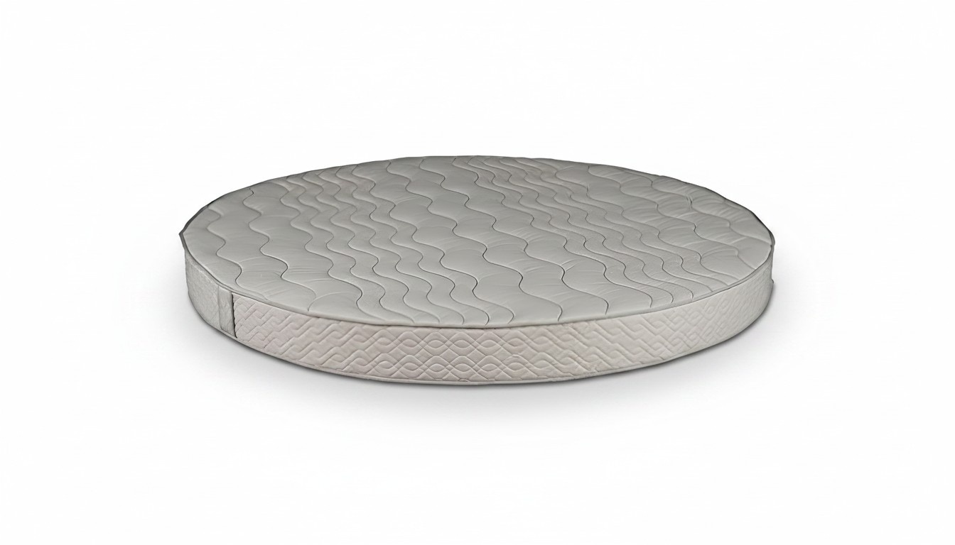 Rund Design Matratze Luxus 230x25cm Matratzen für Bett Runde Betten Textil Neu