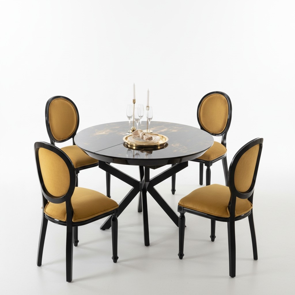 Rund Esstisch Designer Esstisch Design Tisch Holz Esszimmer Rundtisch