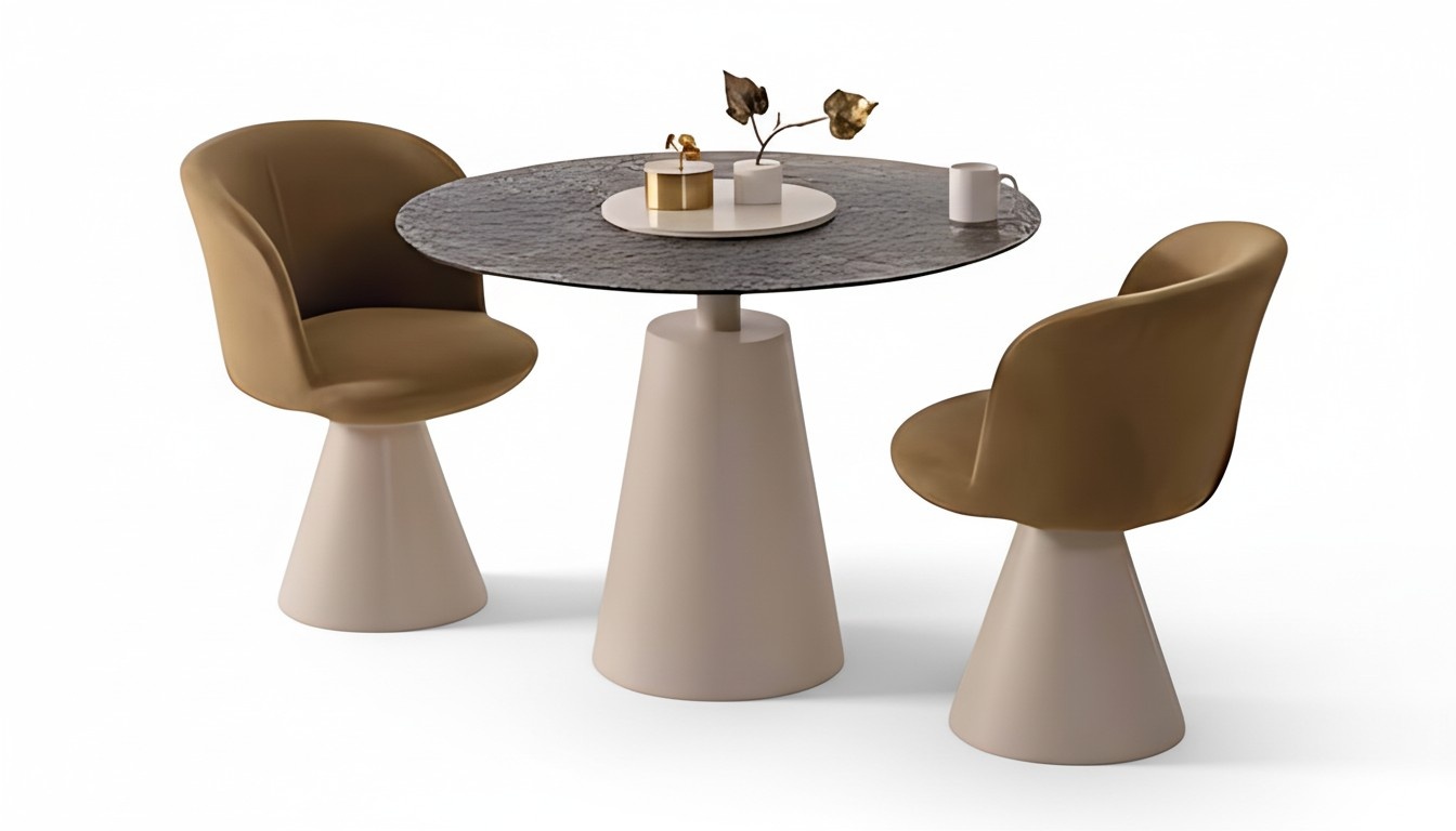 Runder Tisch Bistro Rundtisch Tische Möbel Einrichtung 3tlg