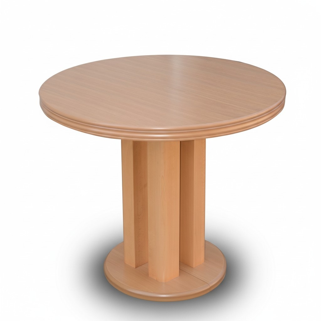 Runder Tisch Rund Tische Esszimmer Wohnzimmer Holz Ausziehbar bis 90 x 240 cm