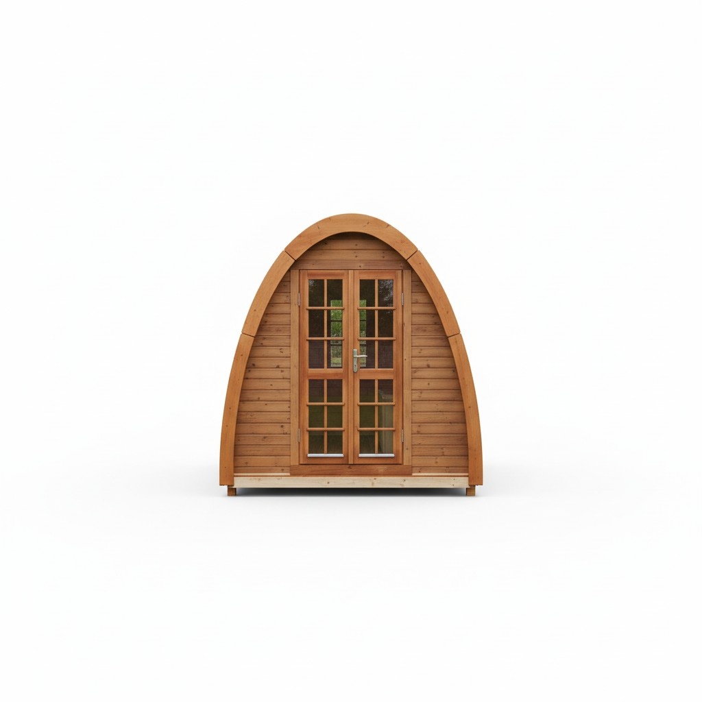 Sauna Holz Garten Holzsauna 400x240cm Outdoor Saunas Trockensauna Woodpro