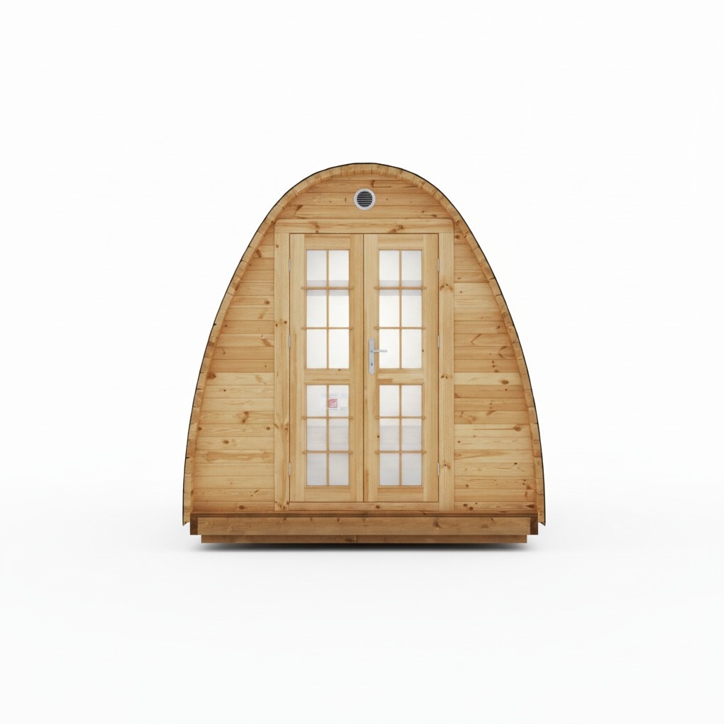 Sauna Holzsauna Außensauna Holz Gartensauna Holzsauna 2,40x3,50 Woodpro