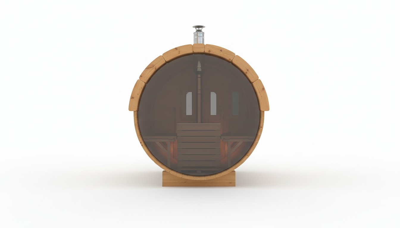 Saunafass Exklusive Fasssauna Garten Außensauna Fass Saunakabine Saunas