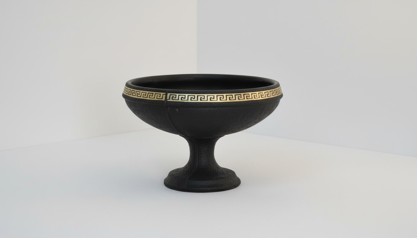 Schale Design XXL Obst Schale Dekoration Tisch Vase Klassischer Marmor 24cm