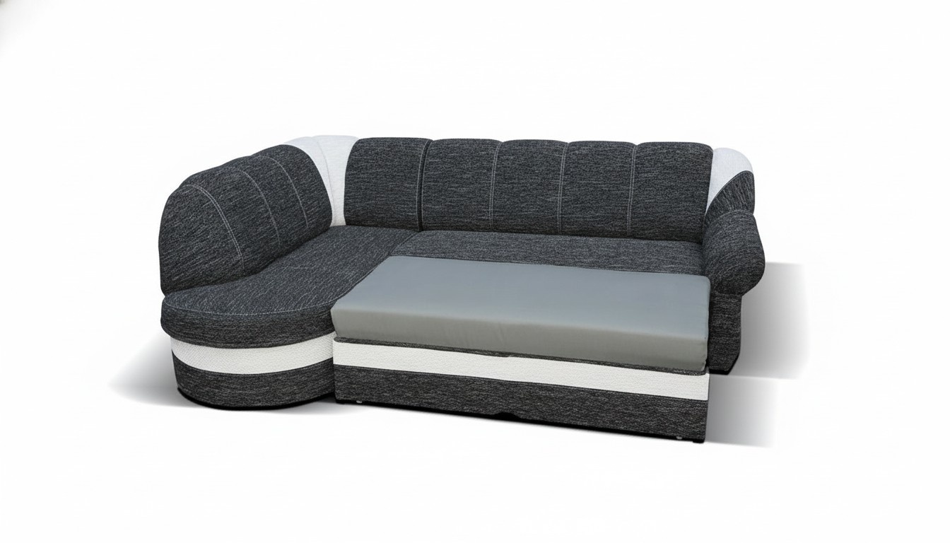 Schlafsofa Ecksofa Sofa Couch Polster Eck Garnitur Sitz Sofas Textil Couchen Neu