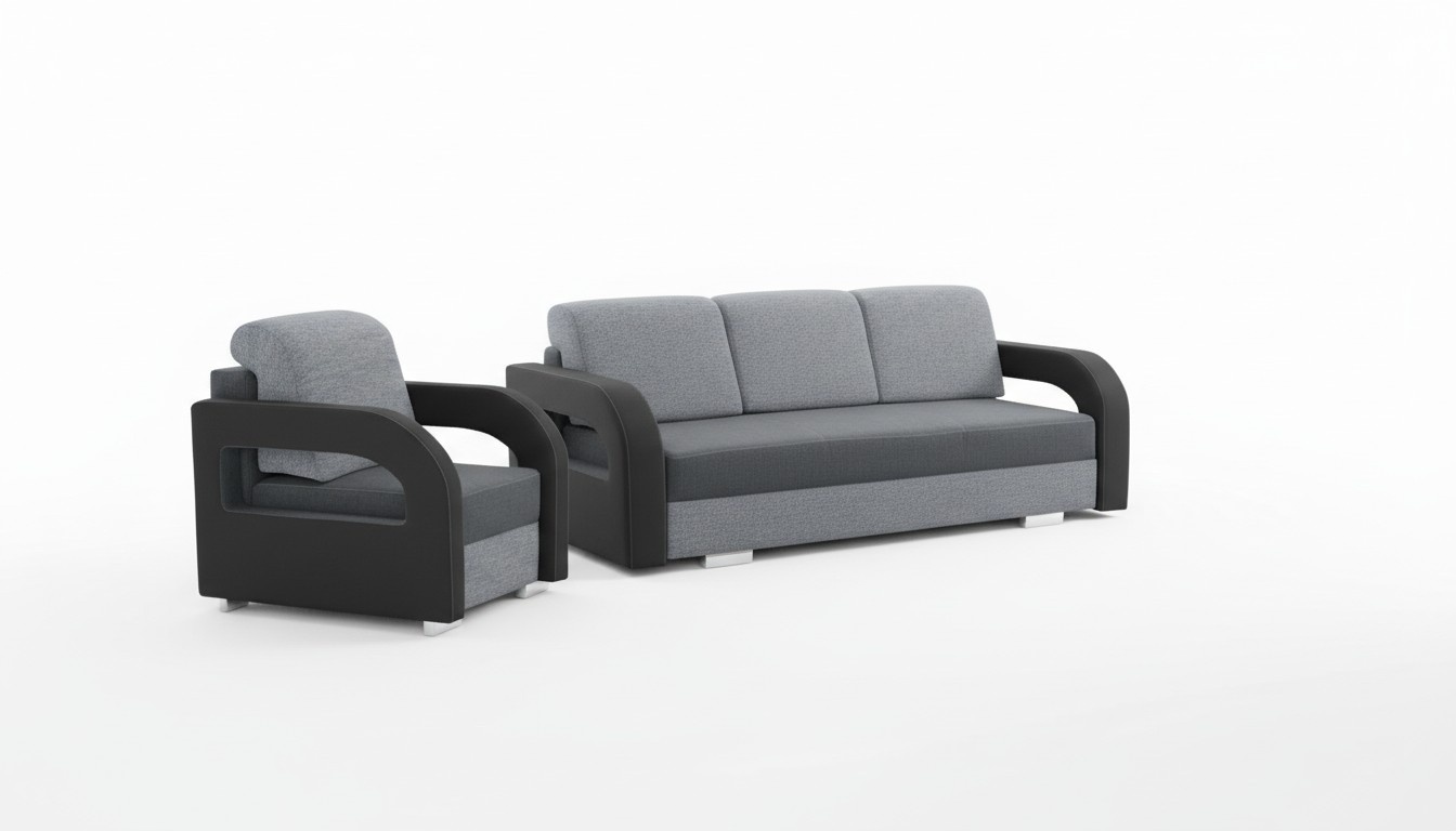 Schlafsofa Sofa Polster Bett Couchen Sofas Couch Sitz Bettfunktion 3 Sitzer Neu