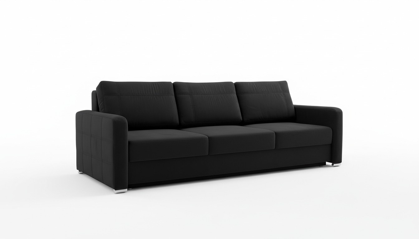 Schlafsofa Sofas Klapp Textil Couch Bett Sofa Kasten Couchen Polster Möbel Stoff