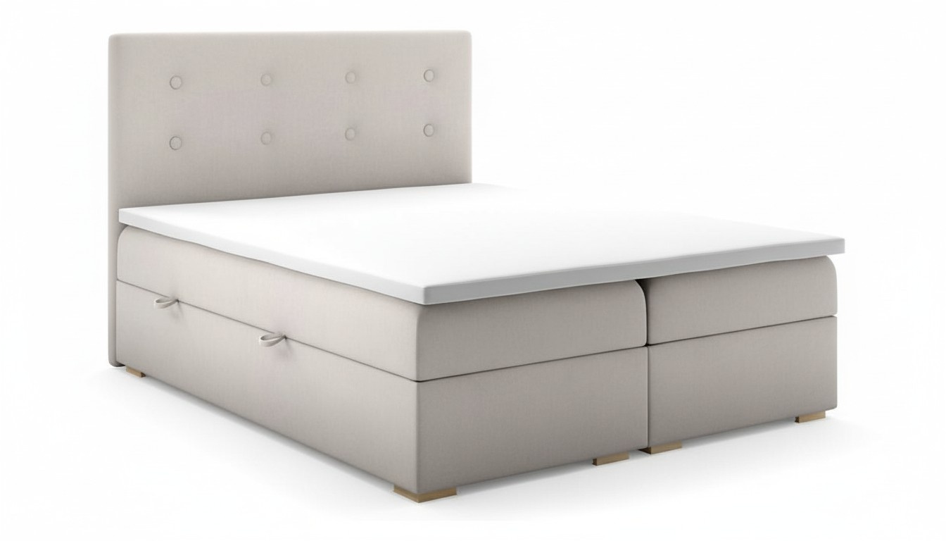 Schlafzimmer Bett Luxus Doppelbett Stil Modern Polsterbett Designer Textil Möbel