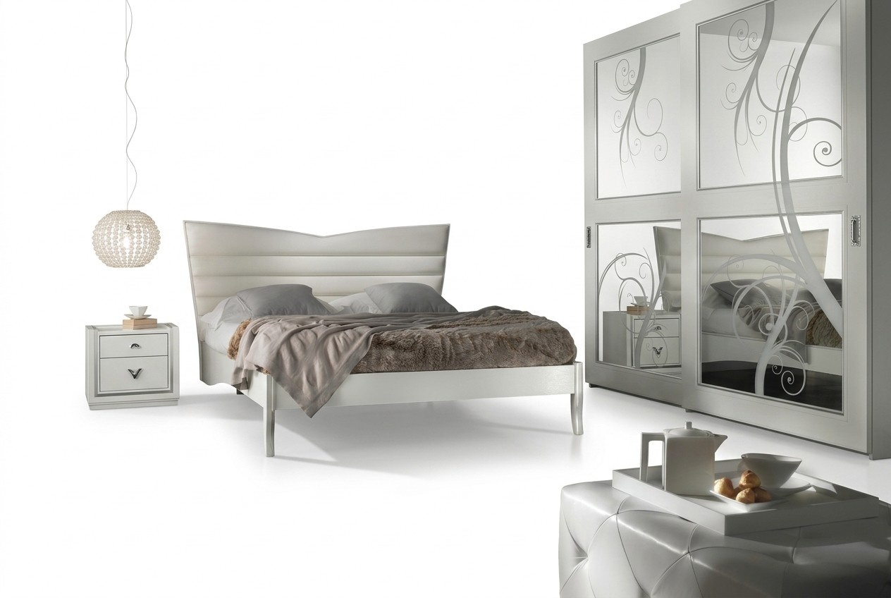 Schlafzimmer Bett Nachttisch Garnitur Gruppe Doppelbetten Betten Neu Set 3tlg.