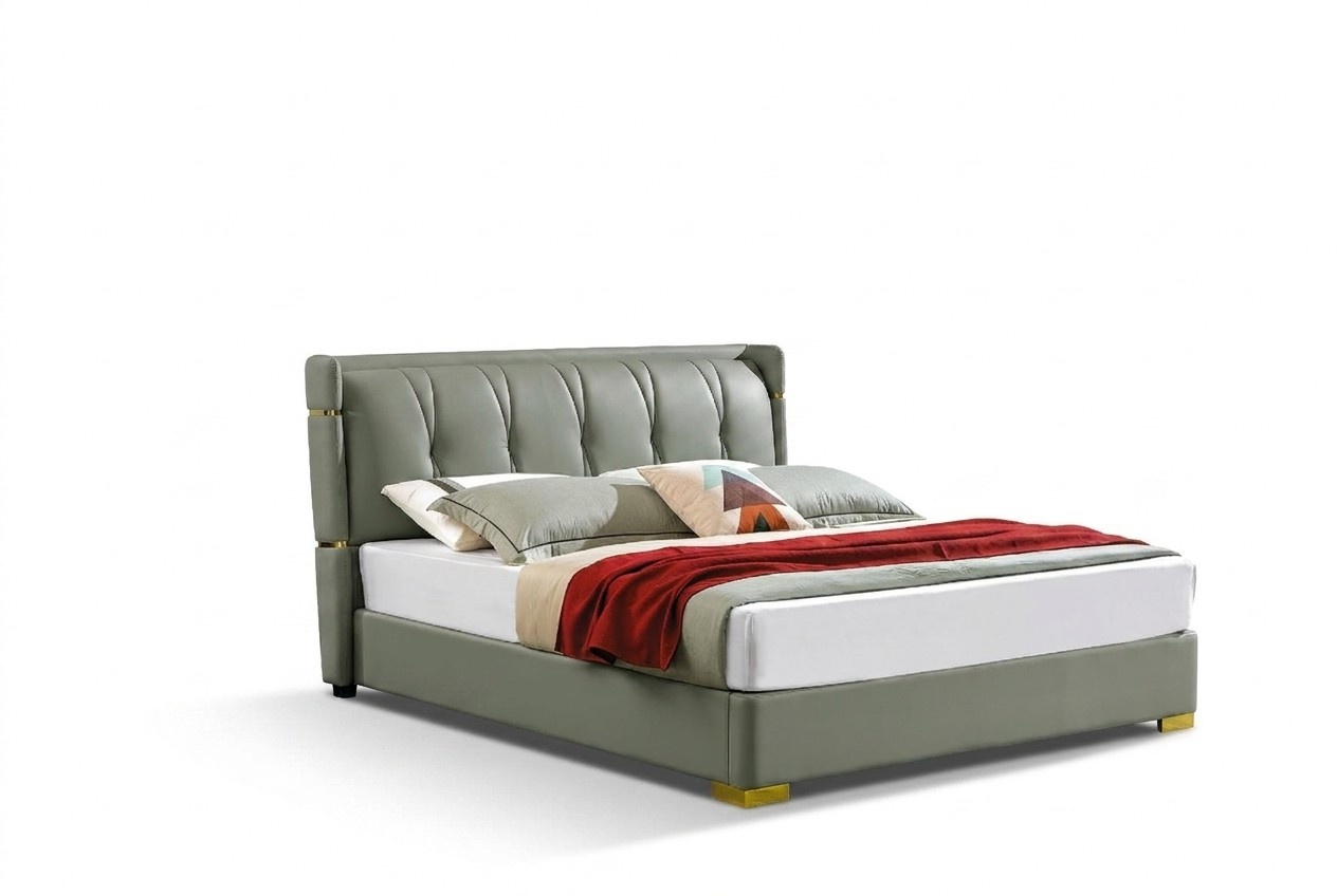 Schlafzimmer Holzbett Echtes Holz Bett Betten Hotel 180x200 Massive Möbel