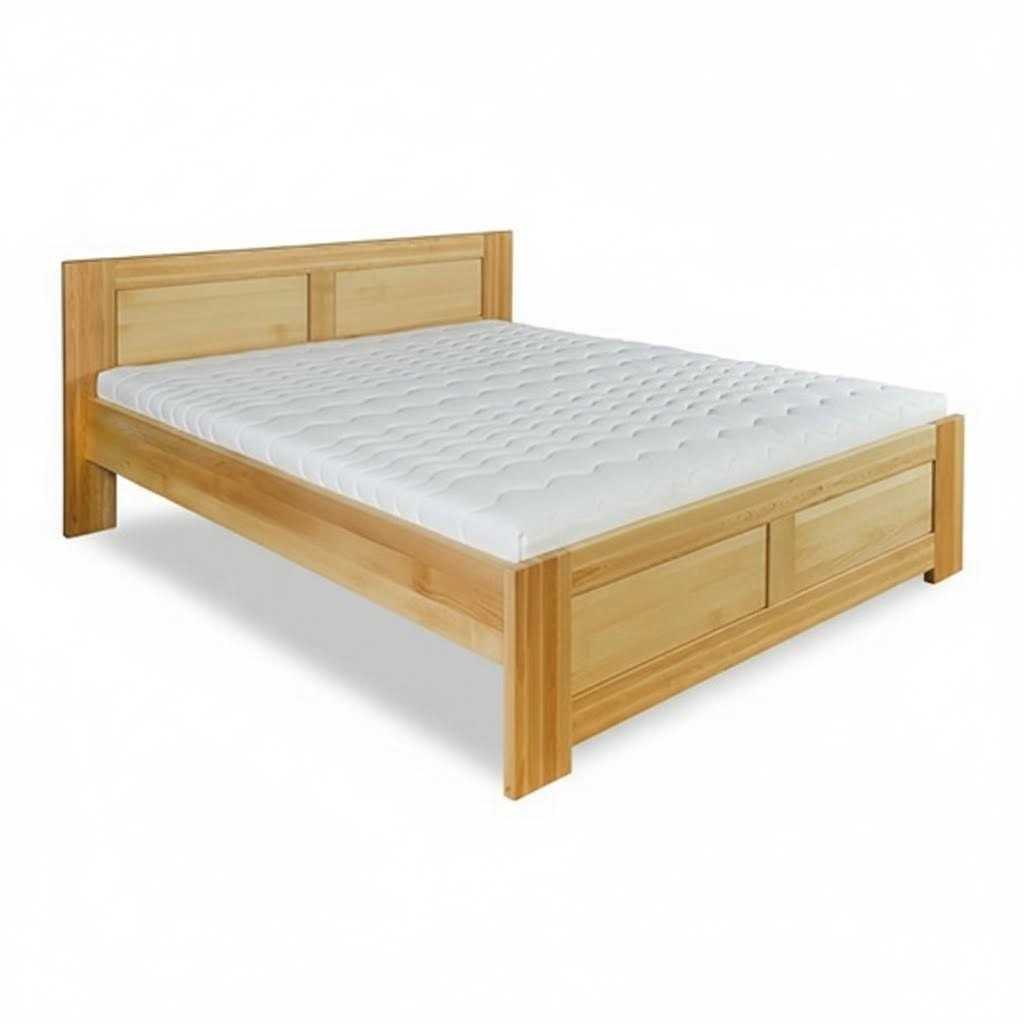 Schlafzimmer Holzbett Echtes Holz Bett Betten Hotel 180x200 Stil Massive Möbel