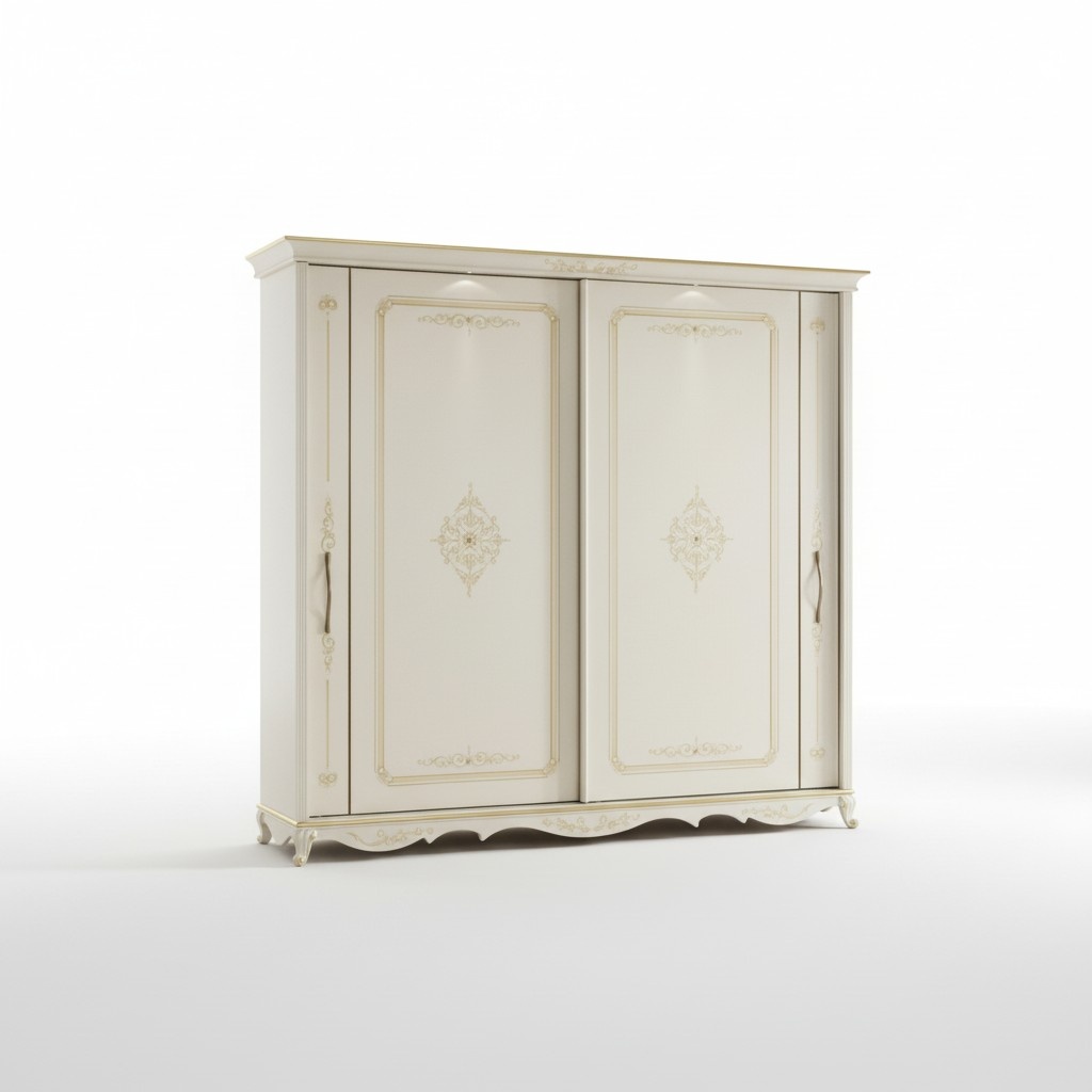 Schlafzimmer Kleiderschrank Holz Kleiderschränke Schrank weiß Mobilificio Neu