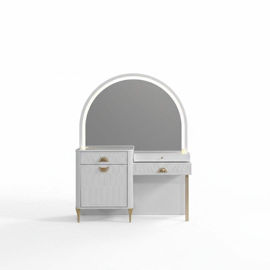 Schlafzimmer Kommode mit Spiegel Konsole Kommoden Schminktische Möbel