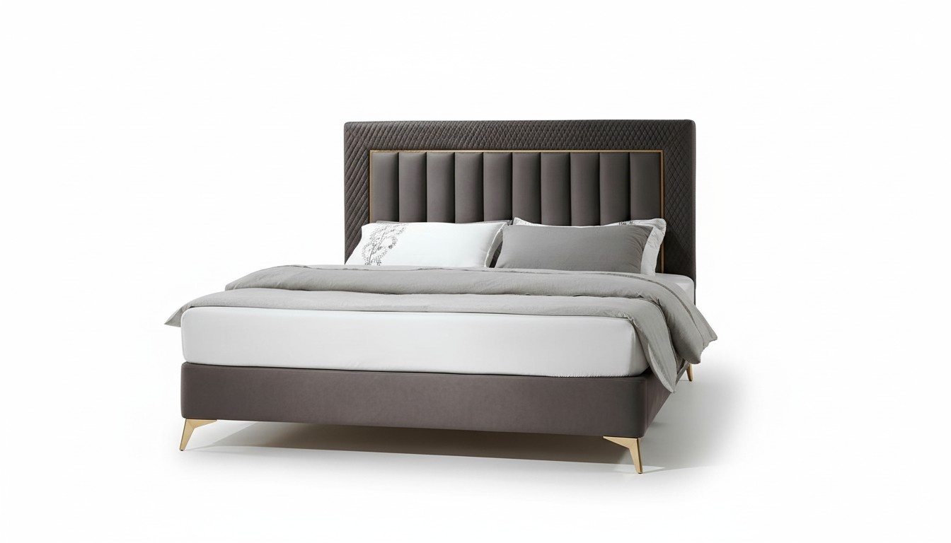 Schlafzimmer Komplett Bett 2x Nachttisch 3tlg. Set Design Luxus Komplettes Sets