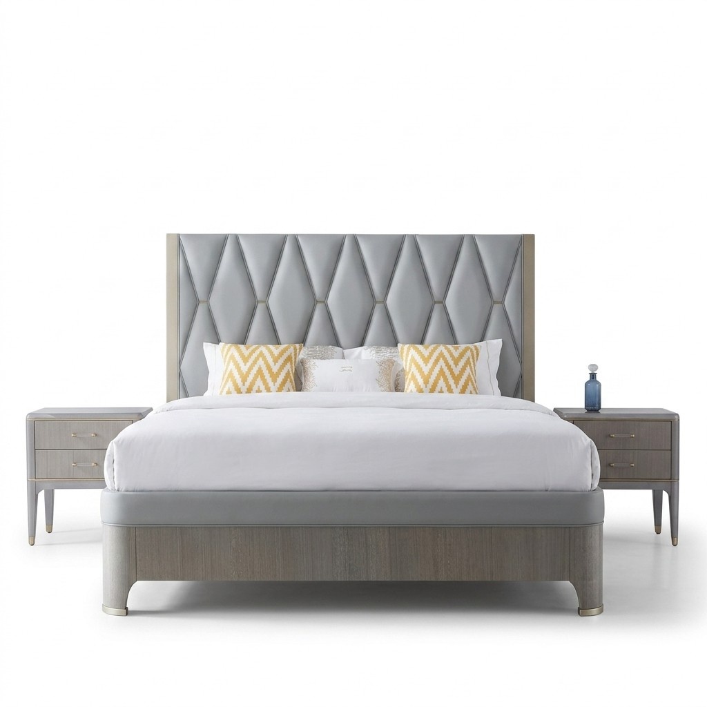 Schlafzimmer Luxus Bett Design Holz Bett Betten 180x200cm Betten Doppel Hotel