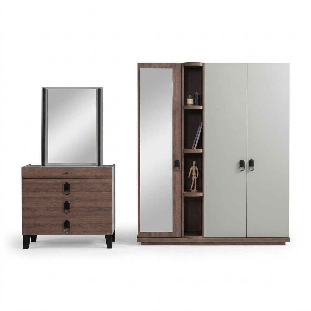 Schlafzimmer Möbel Kleiderschrank Design Schrank Top-Qualität Modern Kommode