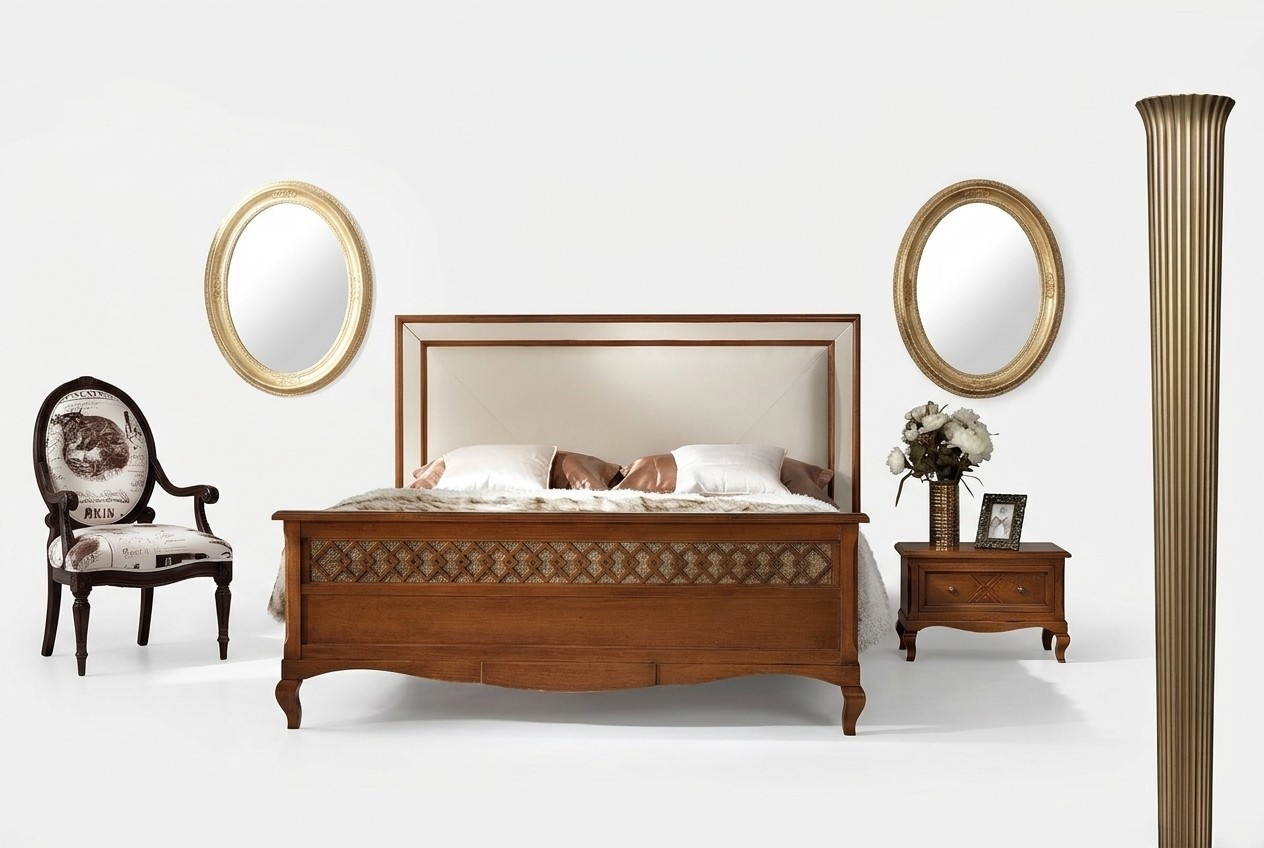 chlafzimmer Möbel Set Garnitur Italienische Möbel Nachttisch 3tlg