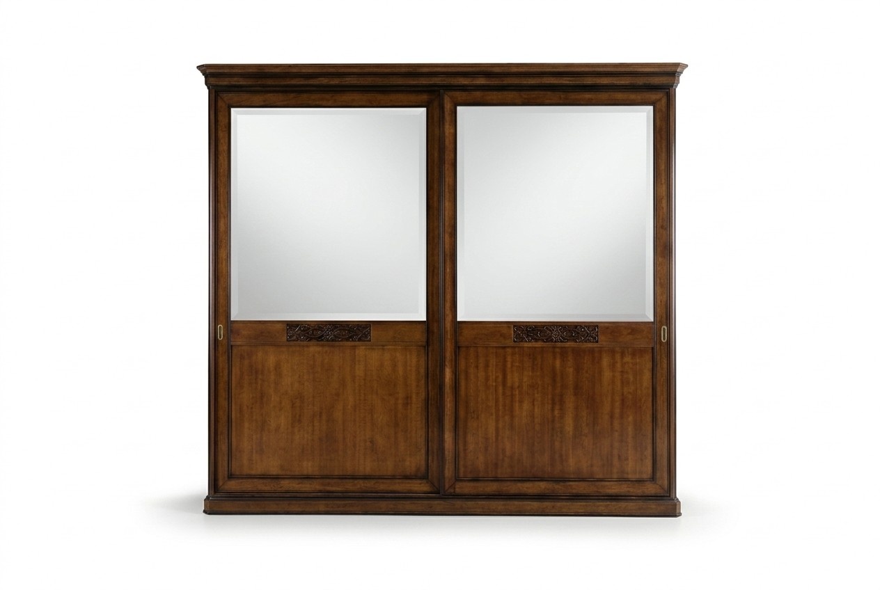 Schlafzimmer Schiebetürschrank Schrank Spiegel Kleider Schränke Luxus Möbel Neu