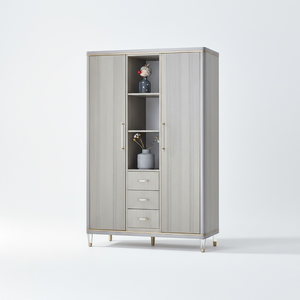 Schlafzimmer Schrank Kleiderschrank Schränke Kleiderschränke Holzschrank Design