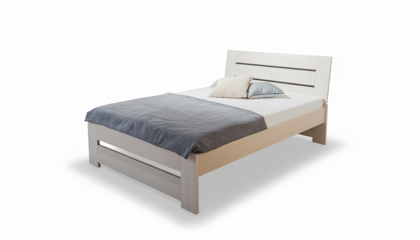 Schlafzimmer Set Bett 2x Nachttisch Kleiderschrank 4tlg. Holz Schrank Schränke