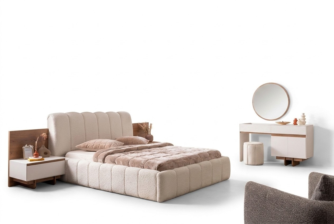 Schlafzimmer-Set Einfachheit und Komfort in einem Set
