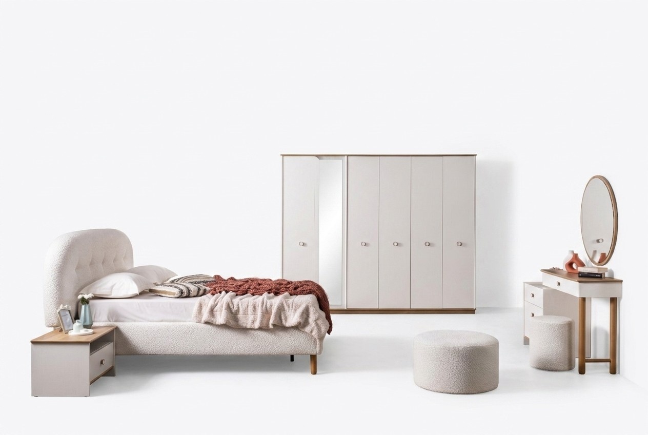 Schlafzimmer-Set Moderne Atmosphäre und Wärme in jedem Detail