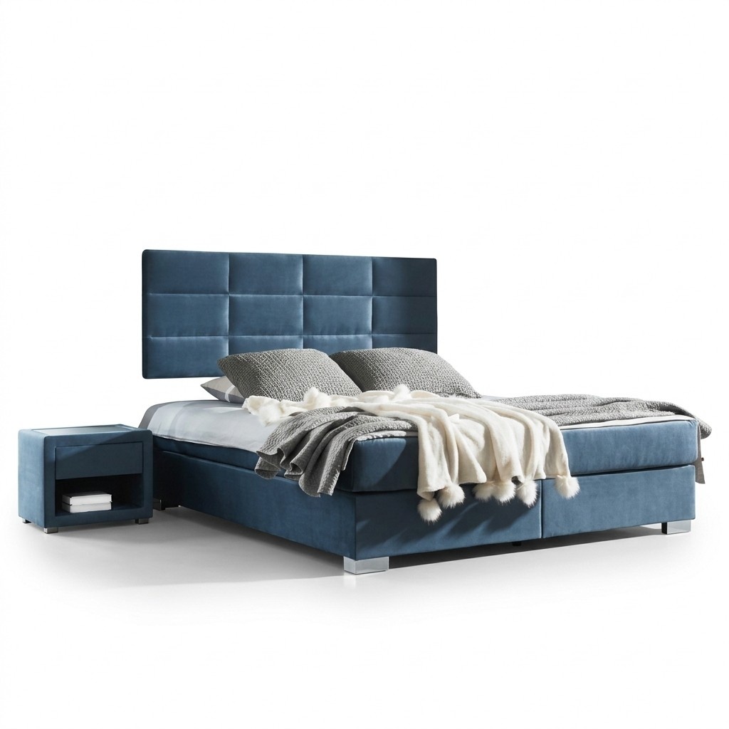 Schlafzimmerbett Bettgestell Hotel Chesterfield Luxus Boxspring Betten Bett