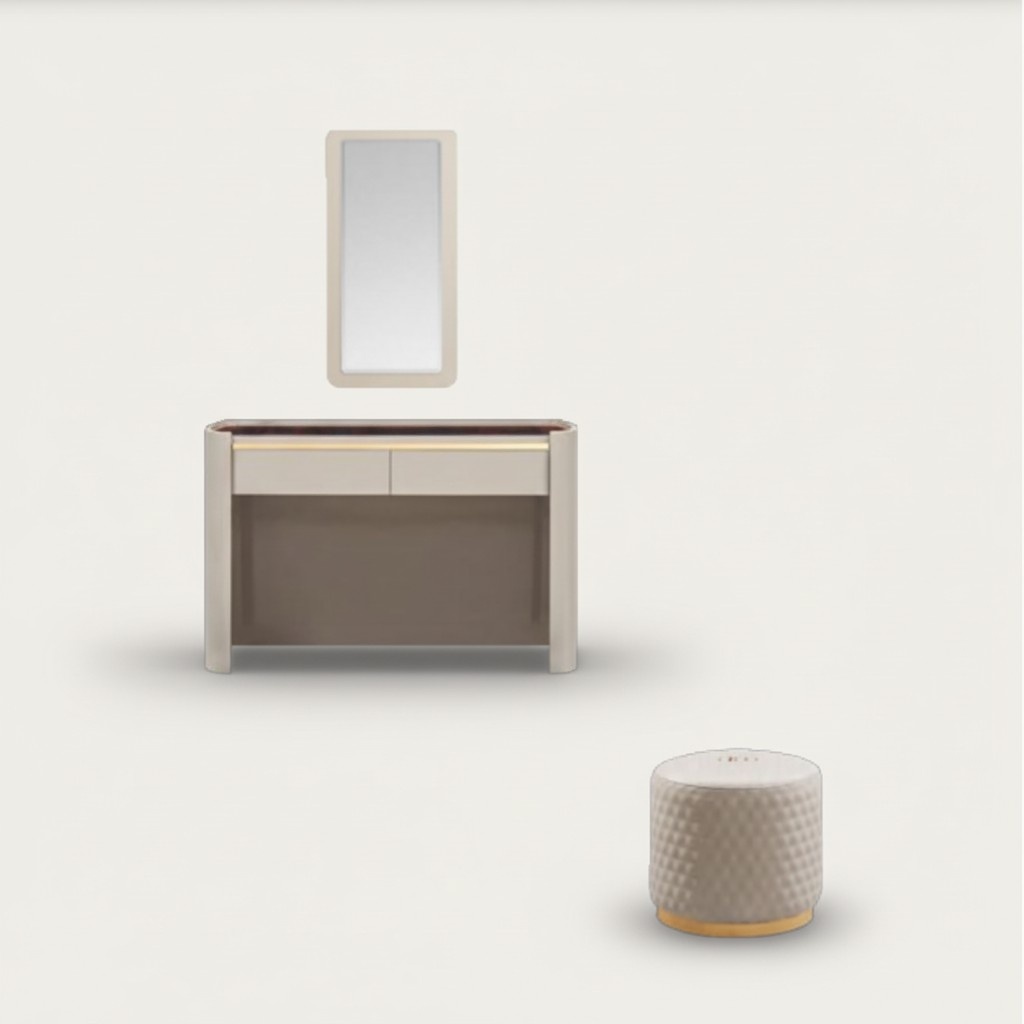 Schminktisch Hocker Konsole Schmink Tische Tisch Spiegel Konsolen Sekretär Neu