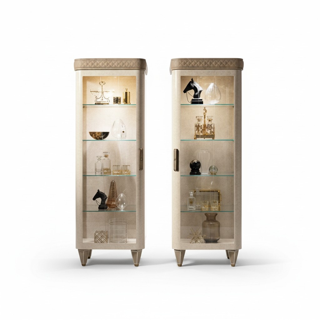 Schränke Regal Aktenschrank Glasschrank Modern Schrank Luxus Vitrine Holz Möbel