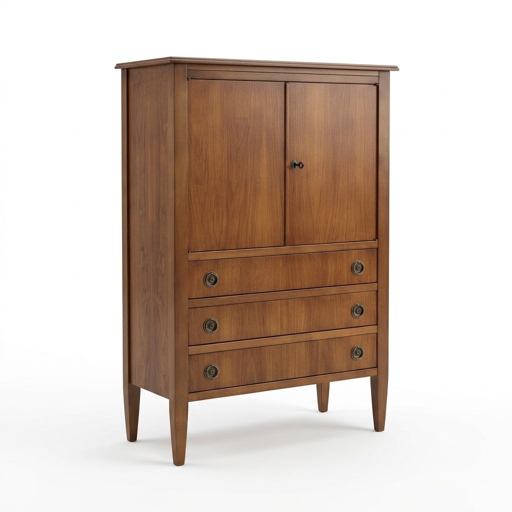 Schrank Bar Barschrank Vitrine Wohnzimmer Designer Regal Möbel Holz Haus Wand