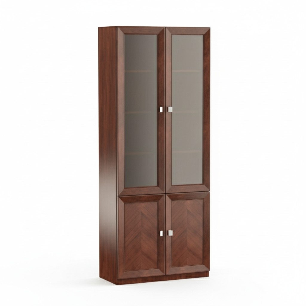 Schrank Holzschrank Bücherschrank Kommode Büro Wand System Regal Möbel Schränke