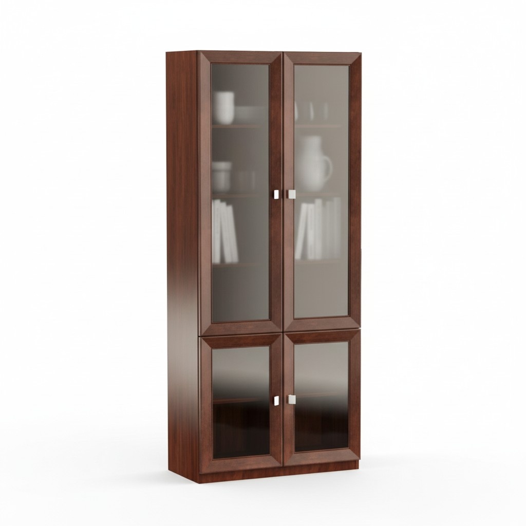 Schrank Holzschrank Bücherschrank Kommode Büro Wand System Regal Möbel Schränke