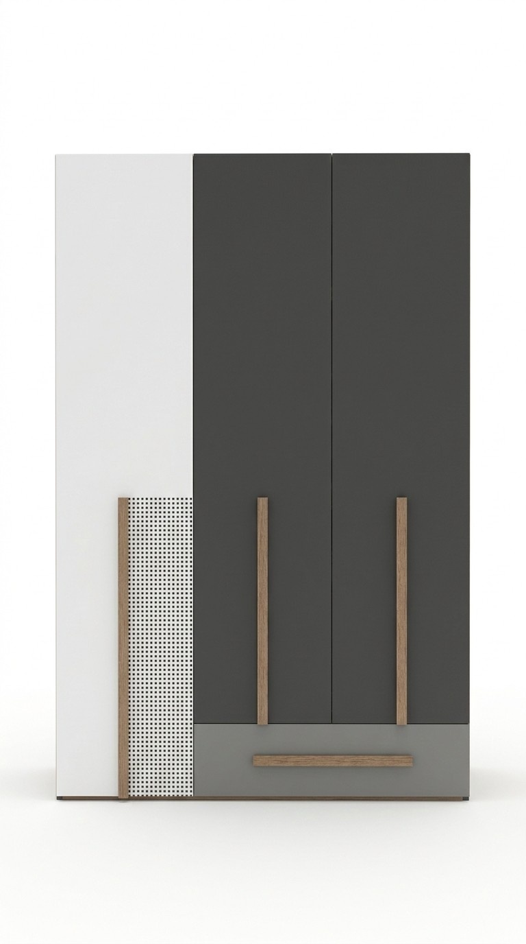 Schrank Modern Stil Schränke Regal Kleiderschrank Jugendzimmer Holz