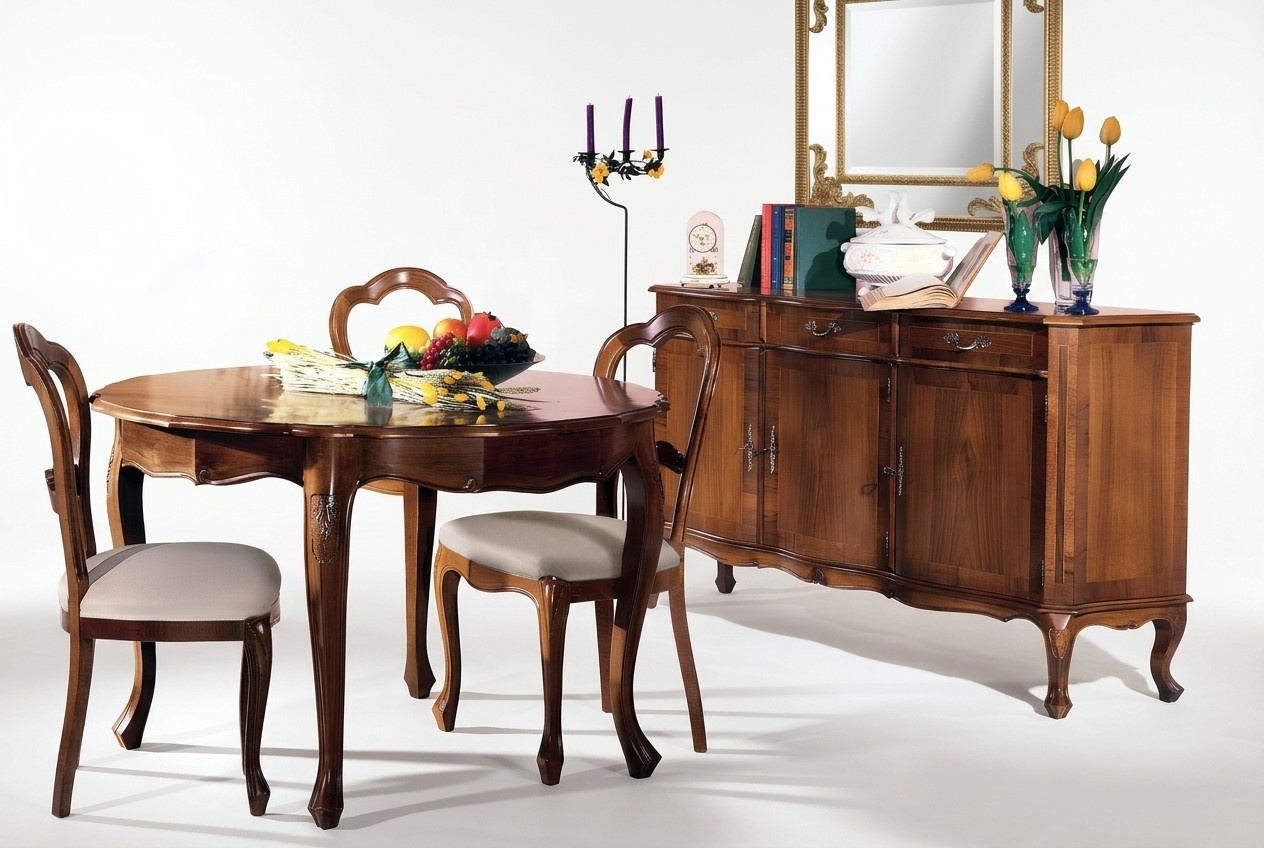 Schrank Wohn Zimmer Regal Luxus Holz Design Kommode Anrichte Side Braun Möbel