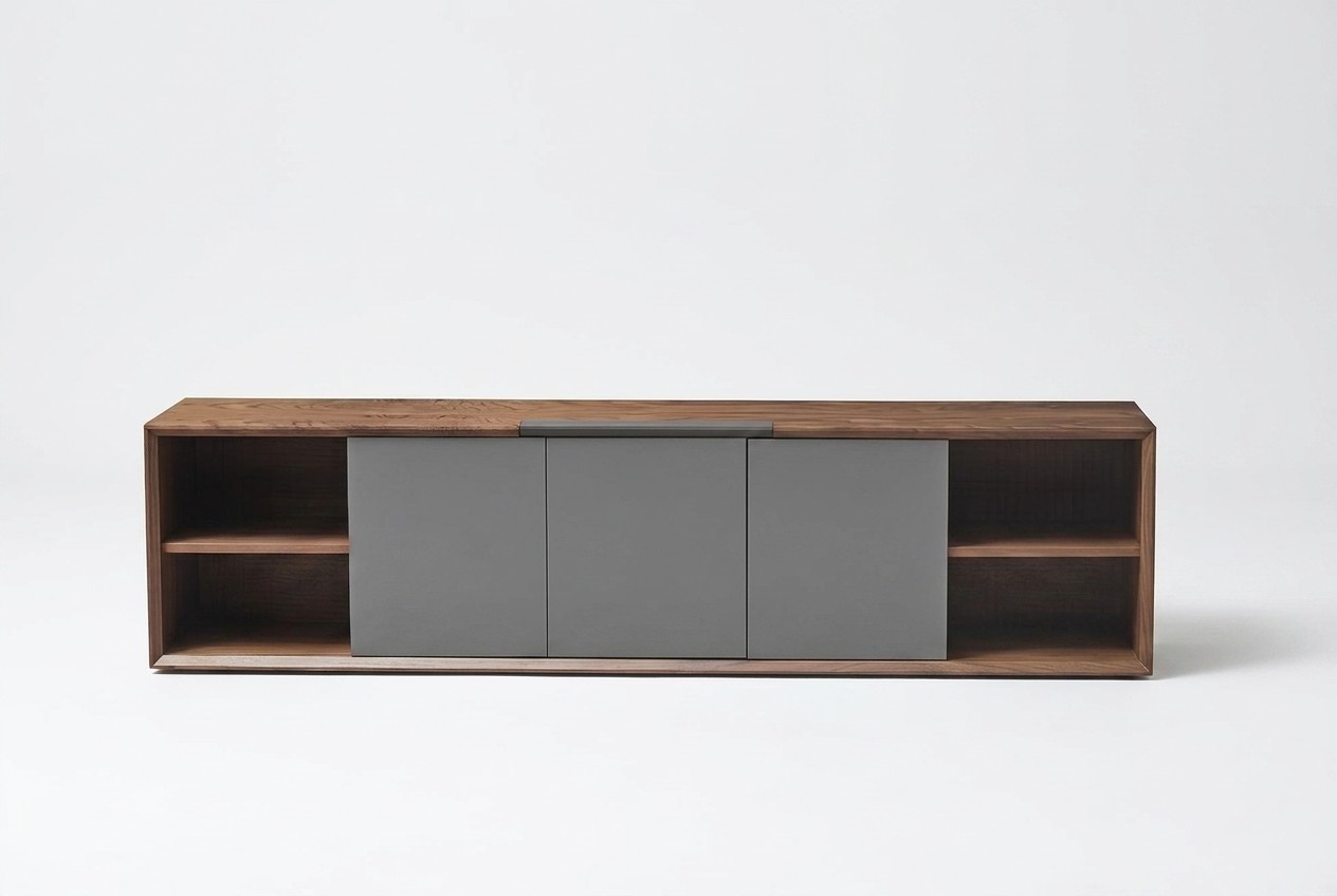Schrankwände Regal Wohn Wand Schränke Side Low Board Holz design