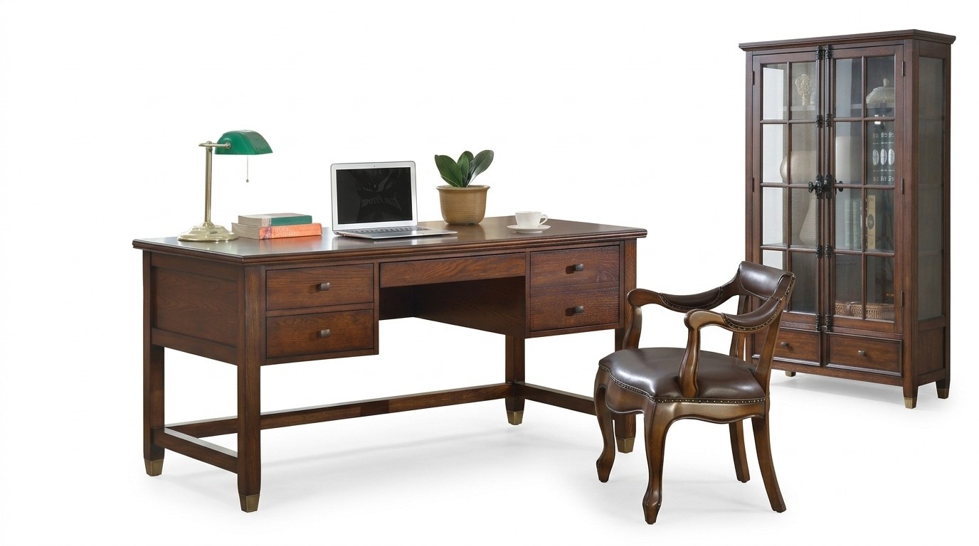 Schreibtisch Wohnzimmer Modern Kollektion Computertisch Design Tisch Tische Neu