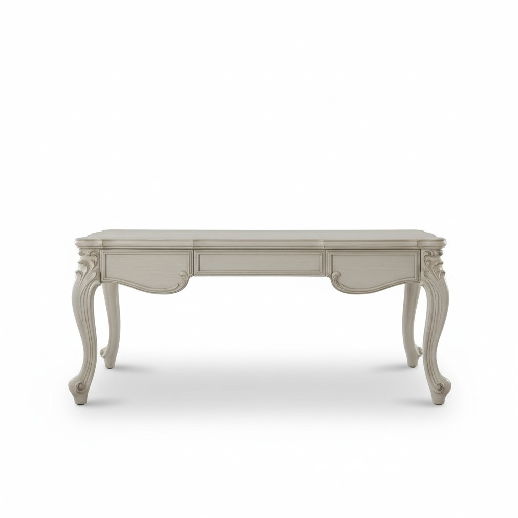 Schreibtisch Kolonial Stil Tisch Schreibtische Barock Rokoko Holz Neu Tische