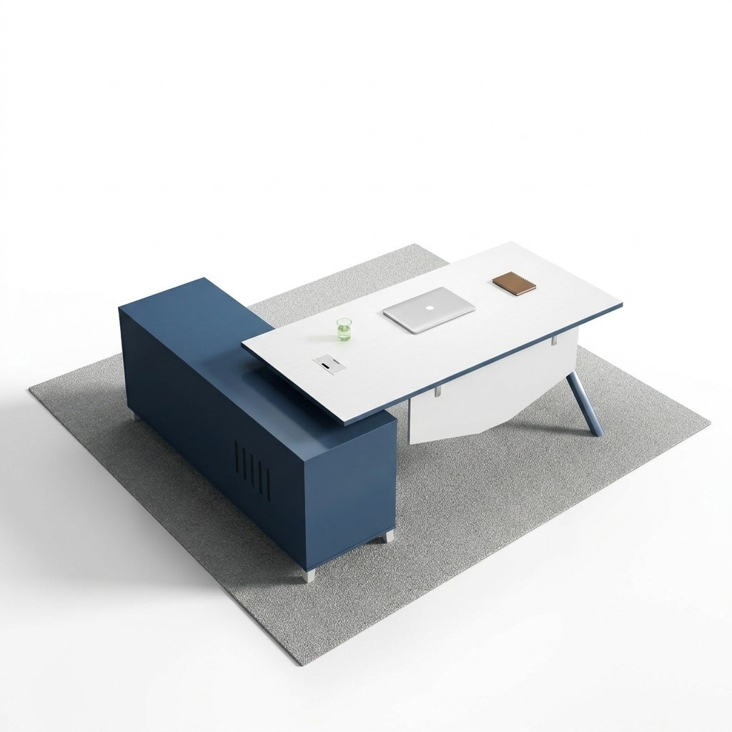 Schreibtisch mit Regal Home Office Büroeinrichtung Möbel Schreibtisch Tische neu